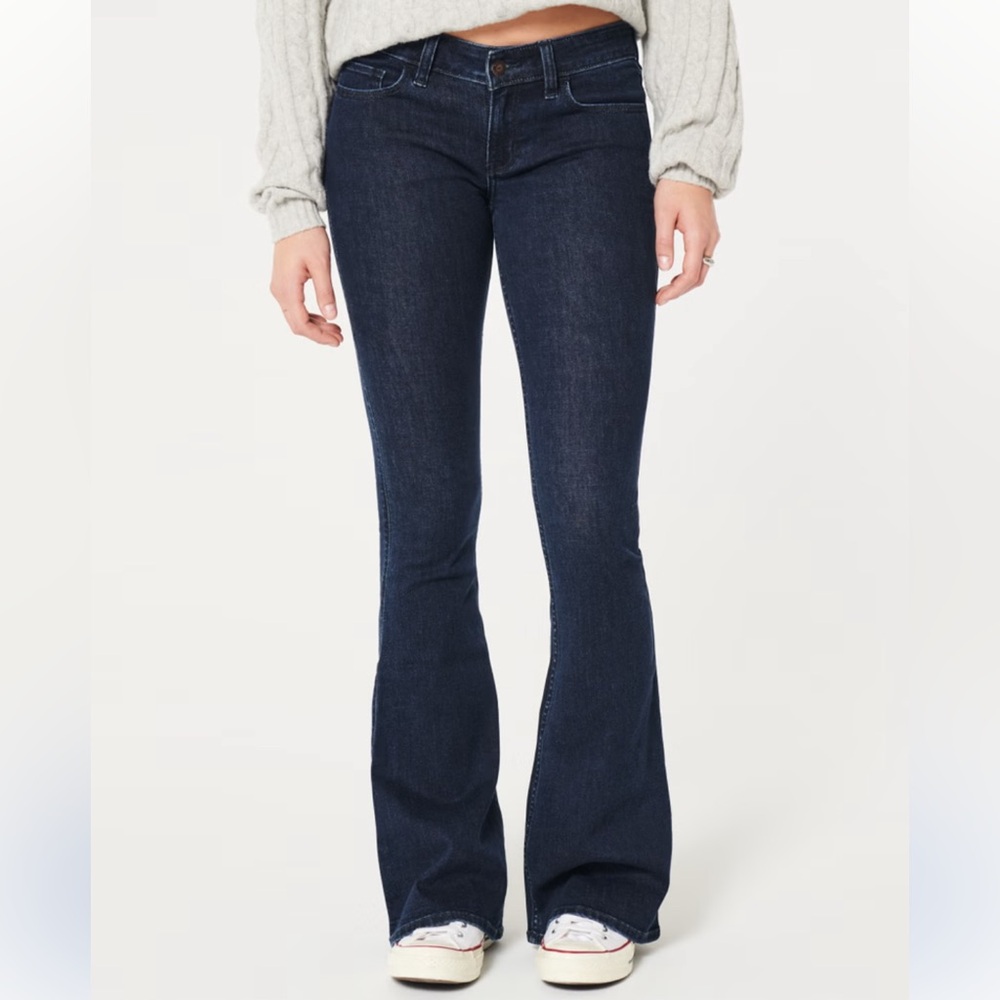 Hollister low rise flare jeans